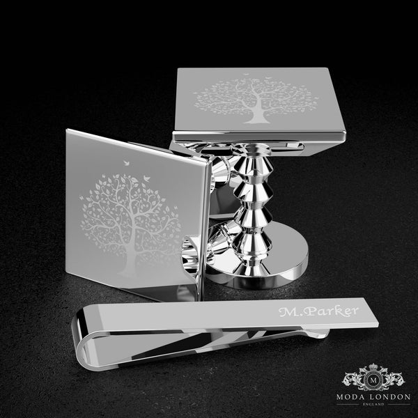 Polished Silver Gift Set