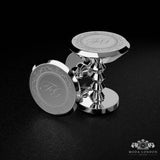 Sophisticated Silver Cufflinks for Ushers - Personalised, Stylish Wedding Accessory - Moda London