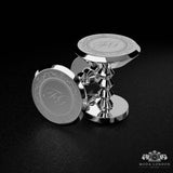 Premium Silver Cufflinks for Father of the Bride & Groom - Personalised Wedding Elegance - Moda London