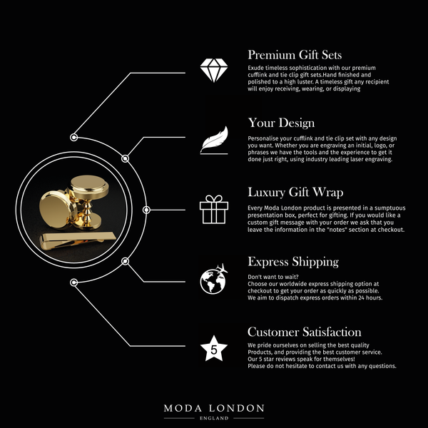 Brompton Gold Gift Set