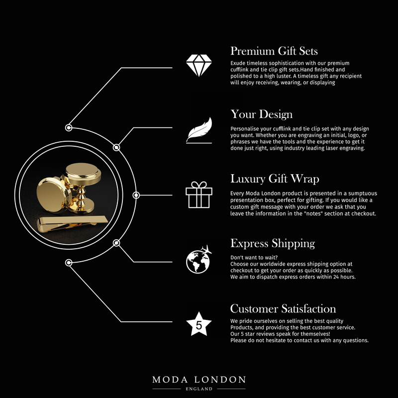 Brompton Gold Gift Set Moda London