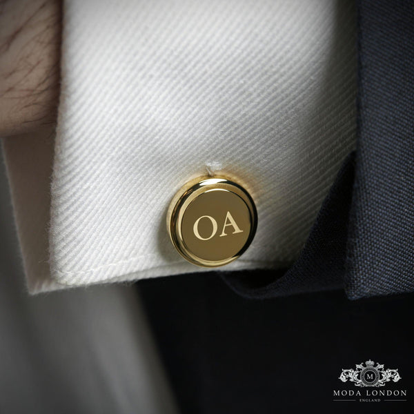 Brompton Cufflinks Gold