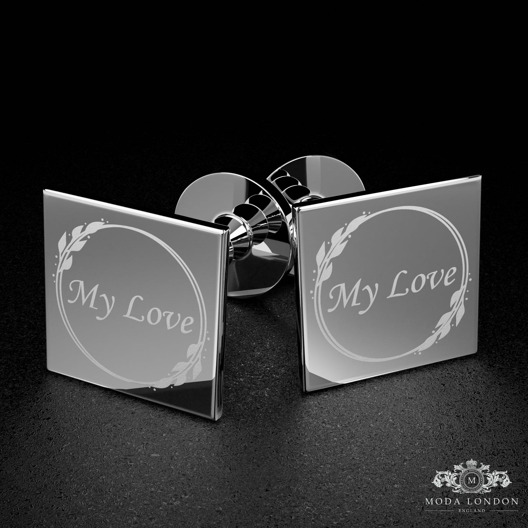 High-Quality Silver Cufflinks