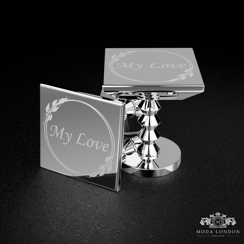 Richmond Cufflinks Silver
