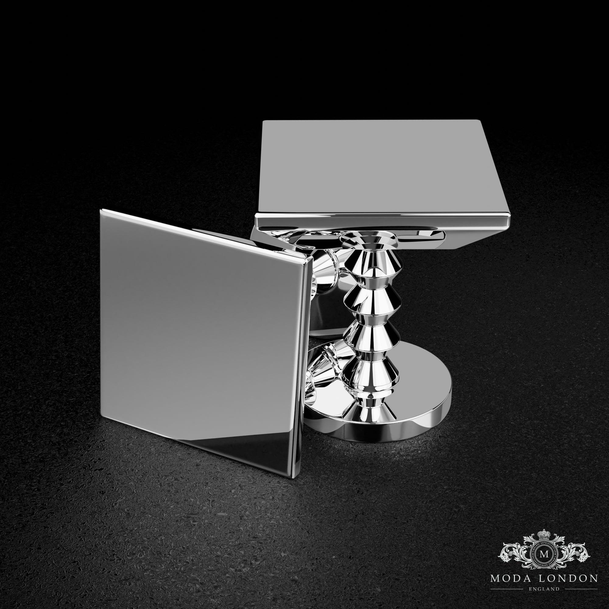Richmond Cufflinks Silver - Moda London