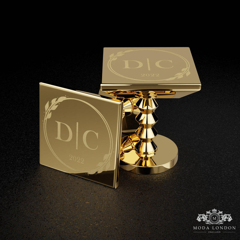 High-Quality Gold Cufflinks