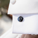 Chelsea Cufflinks Silver - Moda London