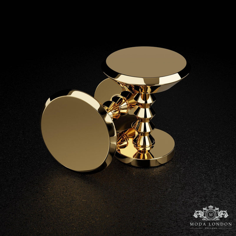 Chelsea Cufflinks Gold - Moda London