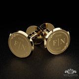 Gold Cufflinks Formal Wear