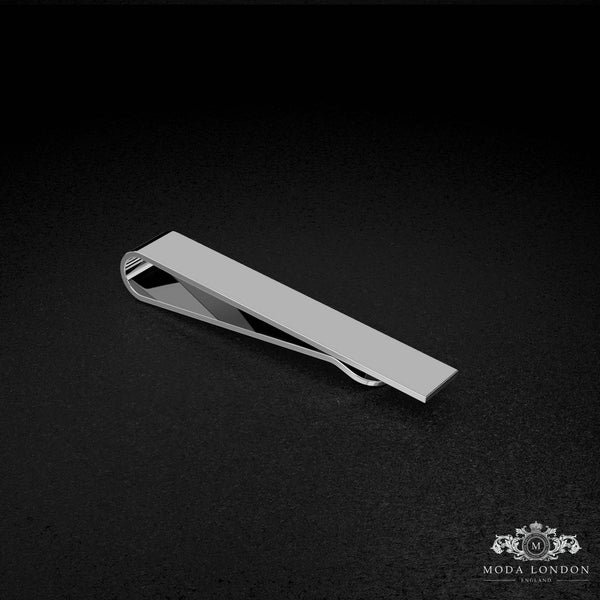 Silver Tie Clip