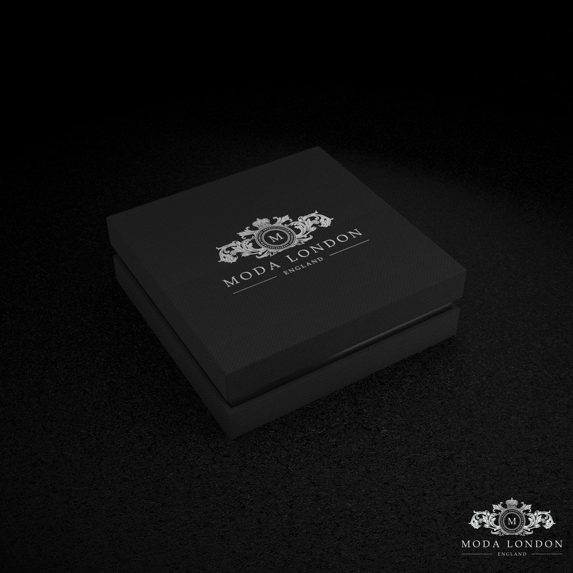 Richmond Cufflinks Silver - Moda London